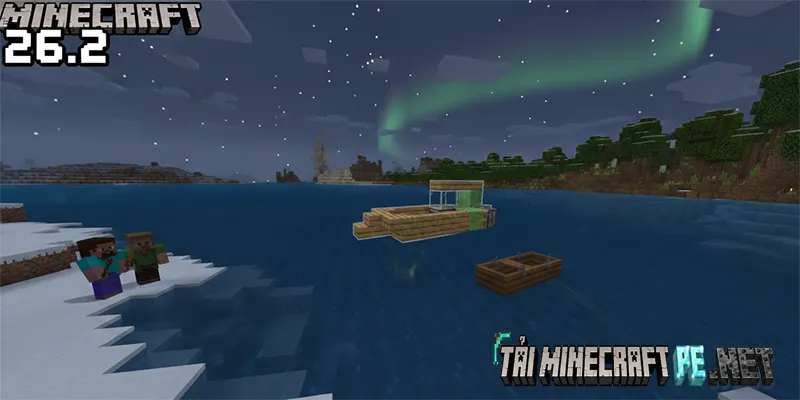 Tải Minecraft 26.2 APK Và iPhone(IOS) Mới Cho Mobile