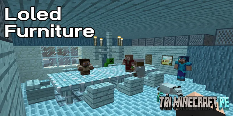 Cách Tải Addon Loled Furniture Cho Minecraft PE Miễn Phí