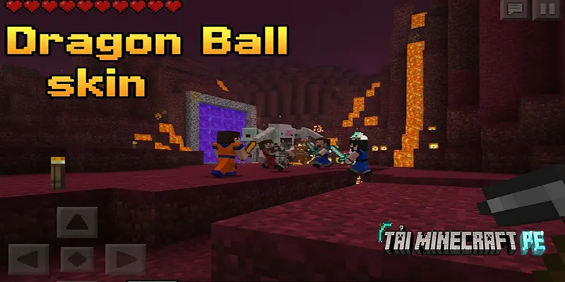 Skin Minecraft Dragon Ball Dành Cho Minecraft Pe