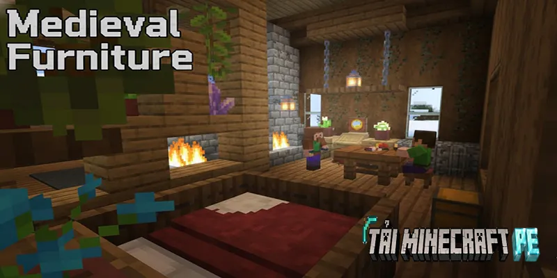 Tải Medieval Furniture Mod Minecraft PE Mới Nhất