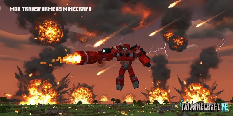Trải Nghiệm Robot Biến Hình Với Minecraft Transformers Mod