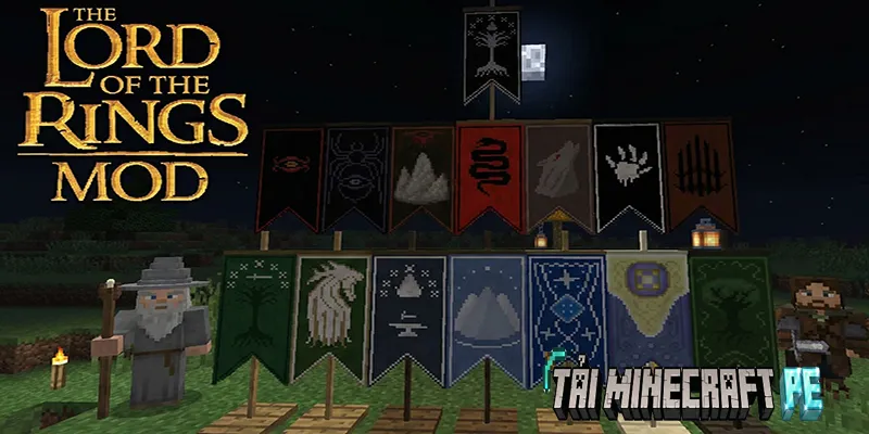 Hướng Dẫn Download The Lord of the Rings Mod Minecraft PE