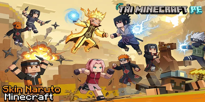 Hướng Dẫn Download Skin Naruto Minecraft Mới Nhất