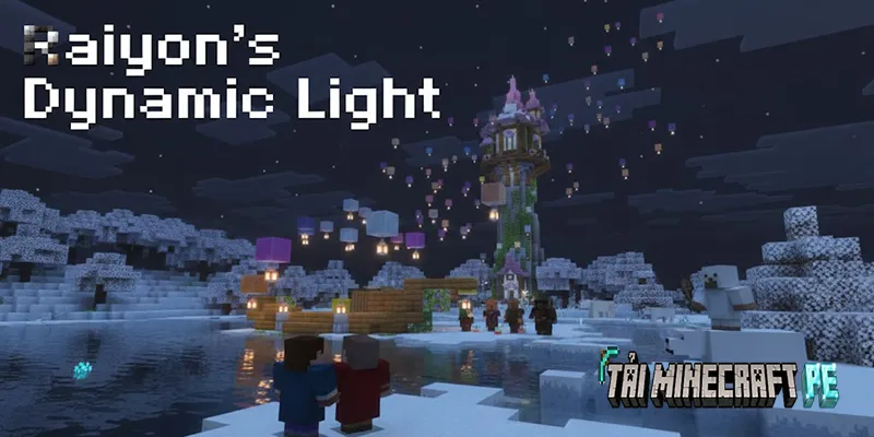 Tải Raiyon’s Dynamic Lighting Cho Minecraft PE Mới Nhất