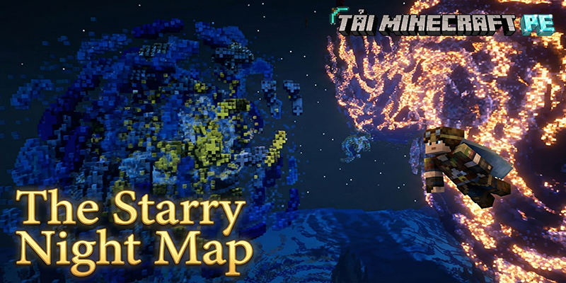 Hướng Dẫn Tải Starry Night Minecraft Map Phiên Bản Mới Nhất