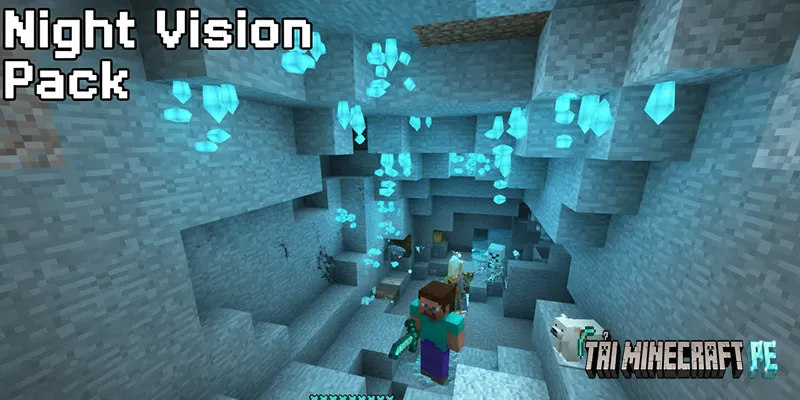 Tải Minecraft Night Vision Resource Pack 1.21 Mới Nhất