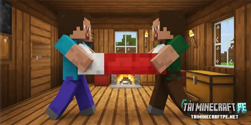 More Body Actions Addon Cử Động Nhân Vật Chân Thực Cho Minecraft PE
