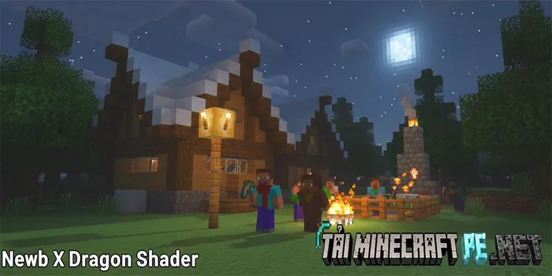 Newb X Dragon Shader: Đỉnh Cao Đồ Họa Minecraft PE Trên Thiết Bị Yếu