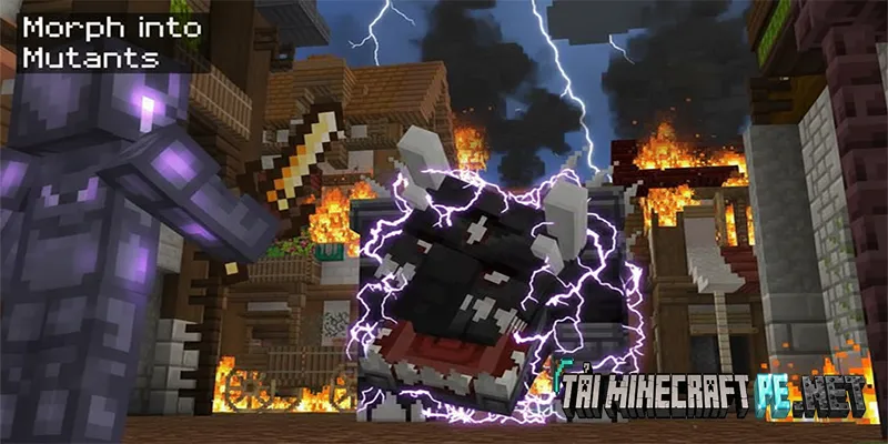 Morph into Mutants: Biến Hình Quái Vật Đột Biến Trong Minecraft PE