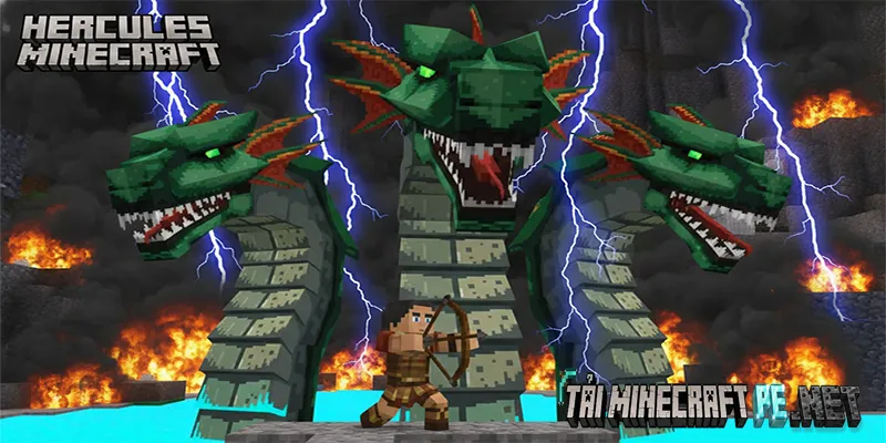 Hercules Minecraft – Hành Trình Trở Thành Á Thần Trong Thế Giới Khối Vuông