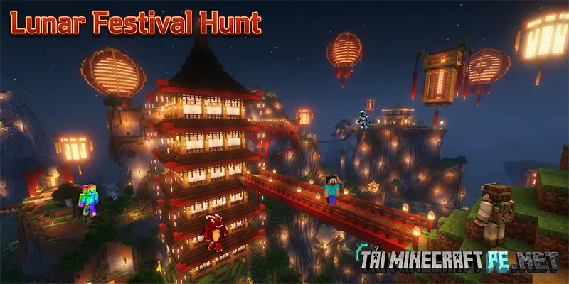 Lunar Festival Hunt: Khám Phá Lễ Hội Tết Nguyên Đán Trong Minecraft PE