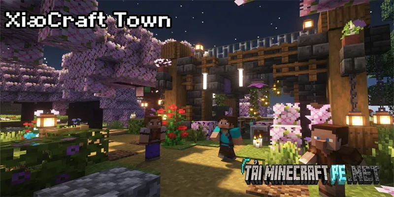 Khám Phá XiaoCraft Town: Bản Đồ Sinh Tồn Và Xây Dựng Cho Minecraft PE