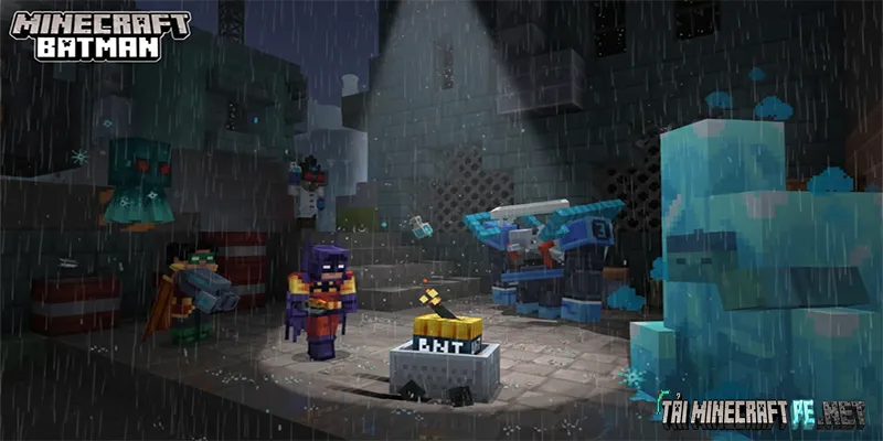 Minecraft: Batman – Khám Phá Thành Phố Gotham Trong Thế Giới Minecraft